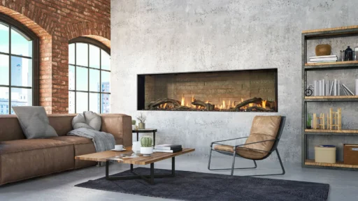 Heat & Glo Primo II Series Linear Gas Fireplace - Image 2